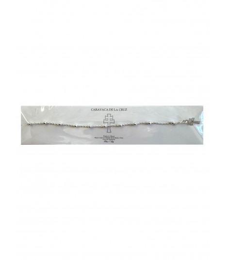 Pulsera Rosario Plata de Ley