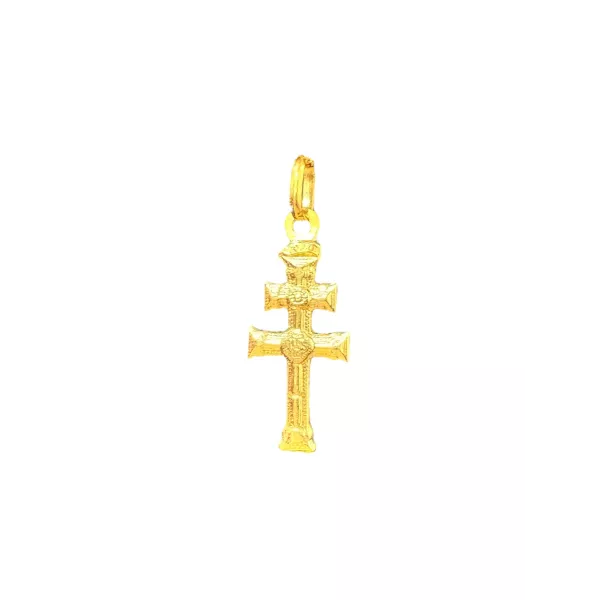 Cruz Maciza Baño de Oro Grande