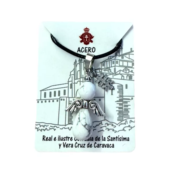 Ángel Turquesa Blanco