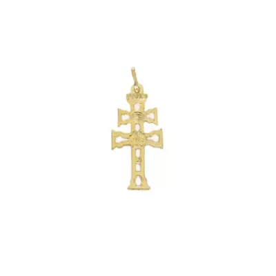 Cruz de Caravaca de Oro Calada