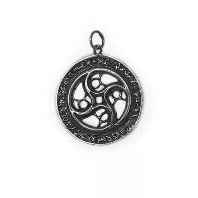 Medallón Ventana de Aparición de la Cruz de Caravaca en Plata