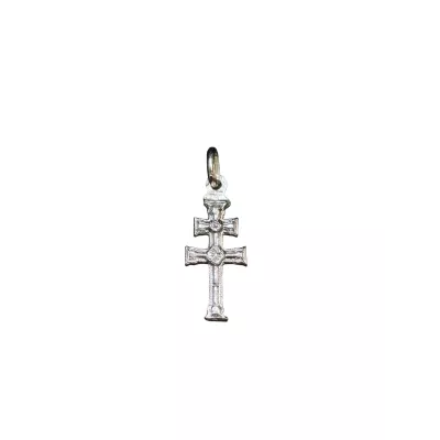 Cruz de Plata Maciza | Recuerdos Oficiales de la Cofradía de Caravaca