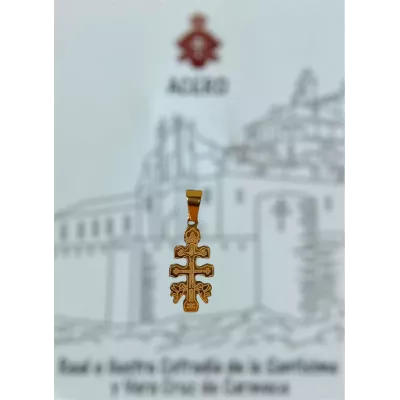 "Cruz caravaca de Acero  Dorados y Plateados | Cofradía de Caravaca"