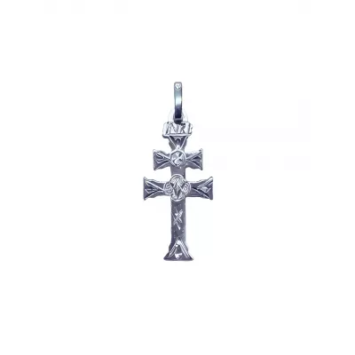 Cruz de Caravaca de Plata Hecha a Mano | Artesanía Exclusiva