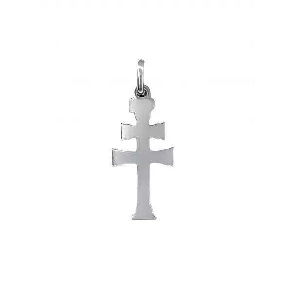 Cruz de Plata Lisa