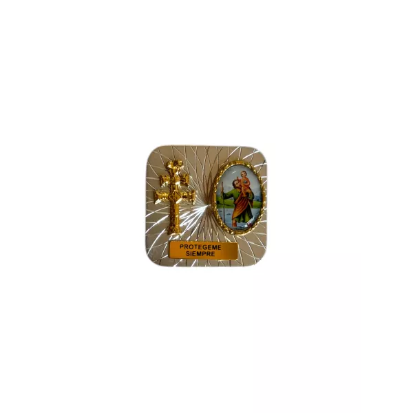 Placa Coche San Cristóbal