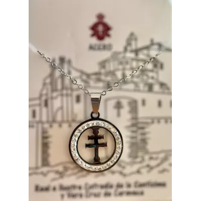 Conjunto Acero Circonitas Grande