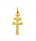 Cruz de Plata con Baño de Oro