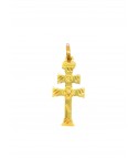Cruz de Plata con baño de oro