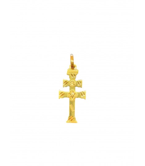 Cruz de plata con Baño de Oro Cruz de plata con Baño de Oro