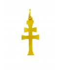 Cruz de Plata con Baño de Oro