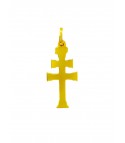Cruz de Plata Con Baño de oro