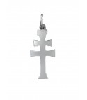 Cruz de plata lisa